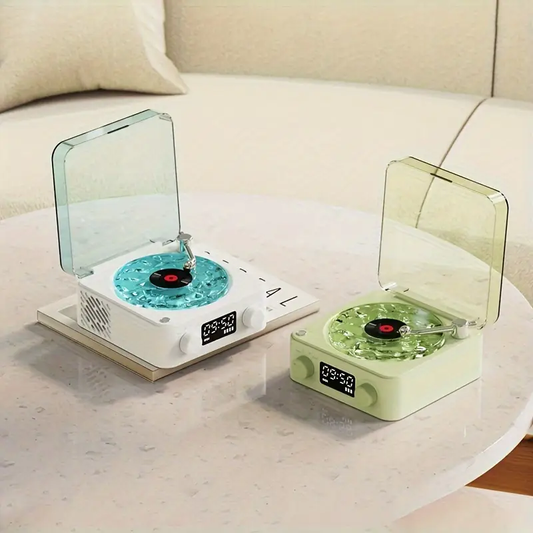 Altavoz Tocadiscos con Luz y Bluetooth