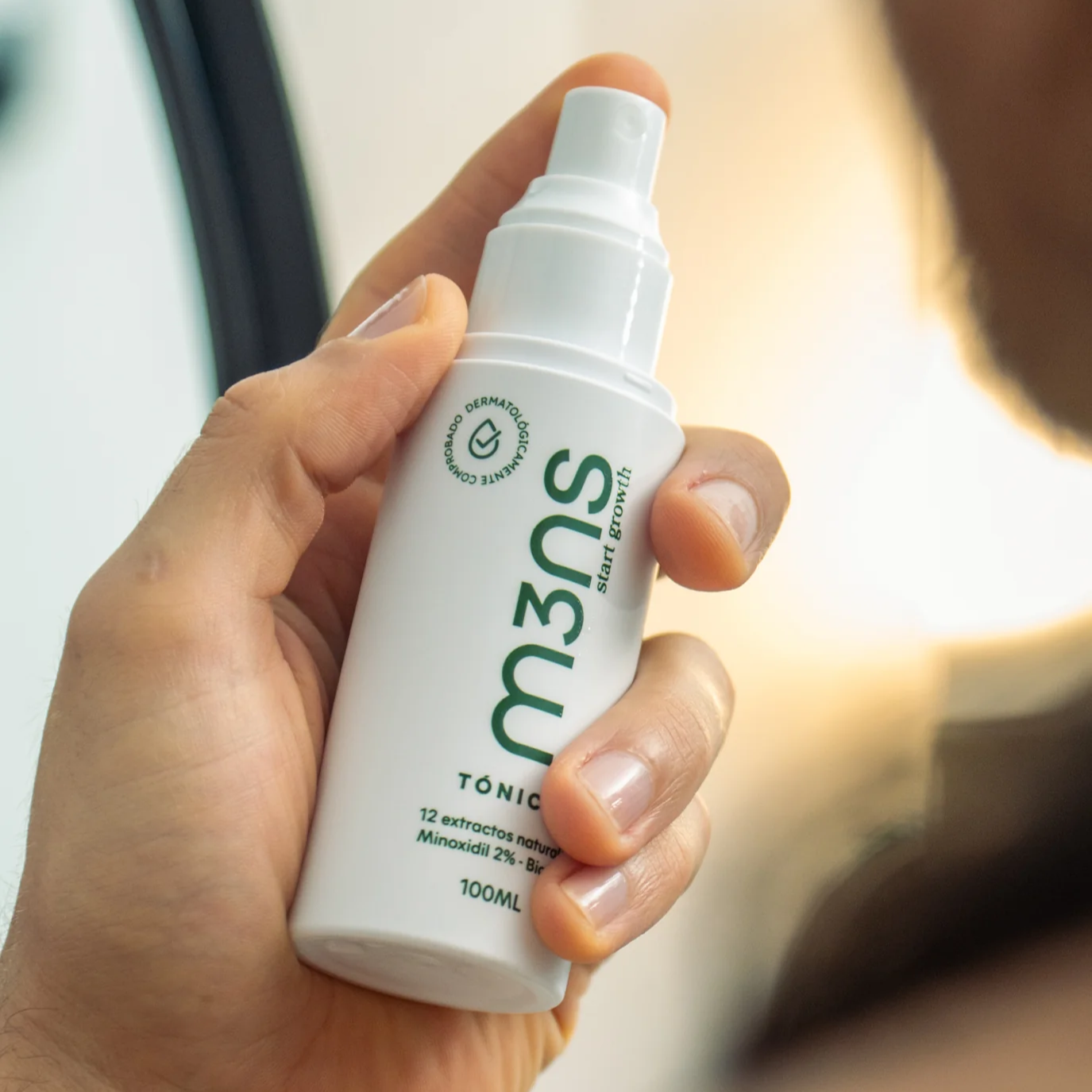 Combo Tónico Crecimiento + Derma Roller | Barba & Cabello Pro+