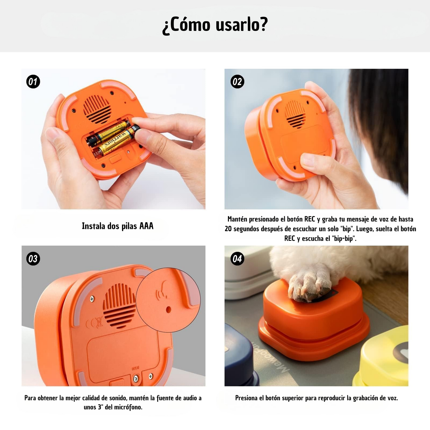 WoofTalk: Botón Interactivo para perros