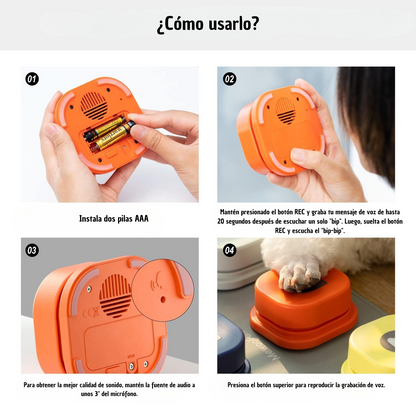 WoofTalk: Botón Interactivo para perros
