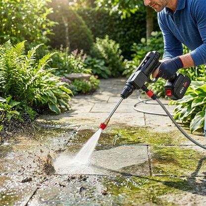 AquaForce™ | Hidrolavadora Inalámbrica
